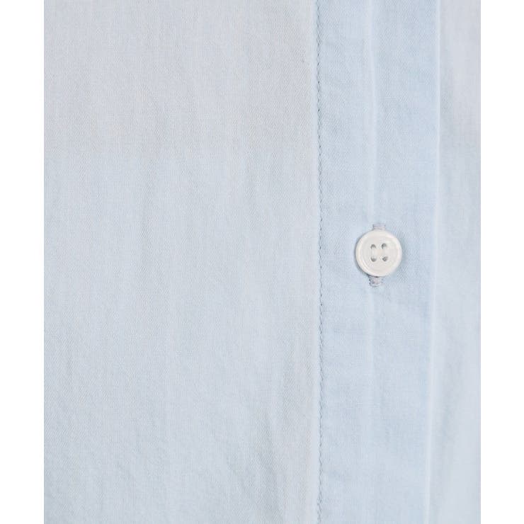 【洗濯機OK】シアーデニムシャツ | ITS'DEMO | 詳細画像4 