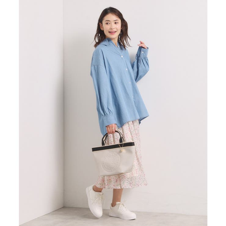 【洗濯機OK】シアーデニムシャツ | ITS'DEMO | 詳細画像7 