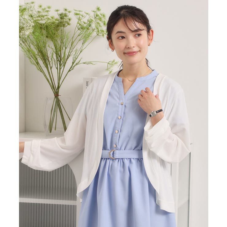 オフホワイト(003) | 【UVカット／洗濯機OK】ボレロ | ITS'DEMO