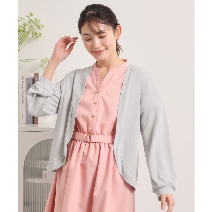 ライトグレー(011) | 【UVカット／洗濯機OK】ボレロ | ITS'DEMO