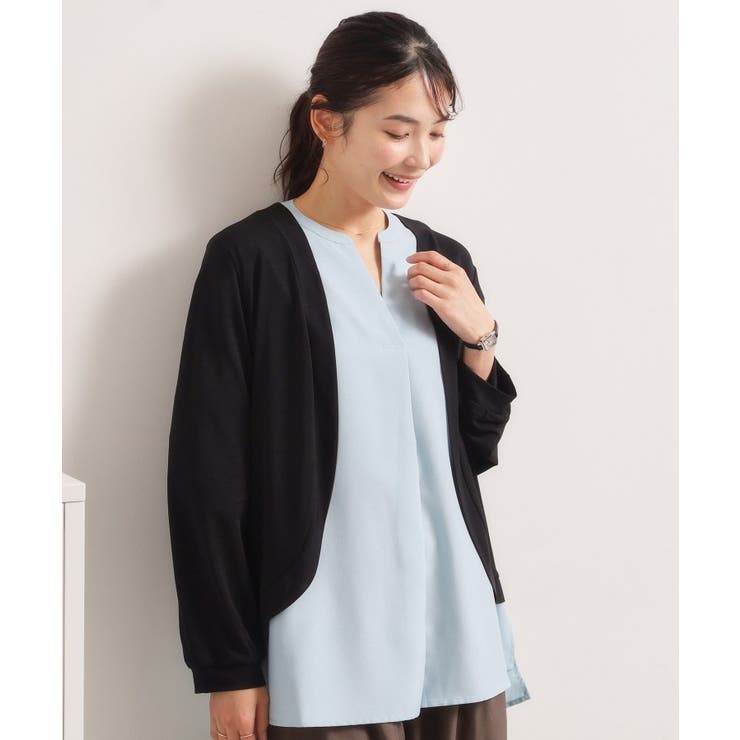 ブラック(019) | 【UVカット／洗濯機OK】ボレロ | ITS'DEMO