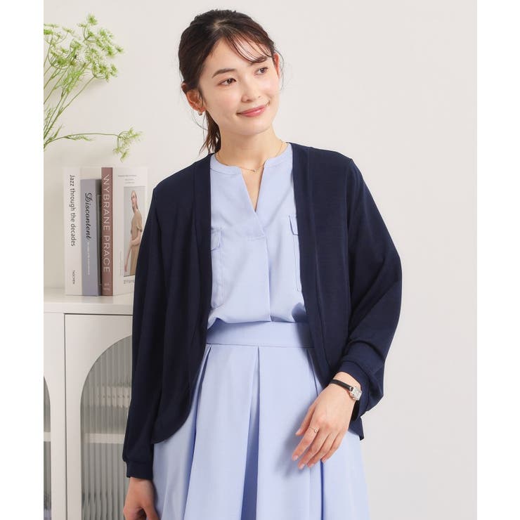 ネイビー(094) | 【UVカット／洗濯機OK】ボレロ | ITS'DEMO
