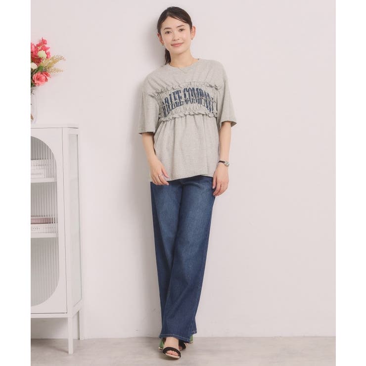 ＜Lee＞ SHIRRING TEE | ITS'DEMO | 詳細画像6 