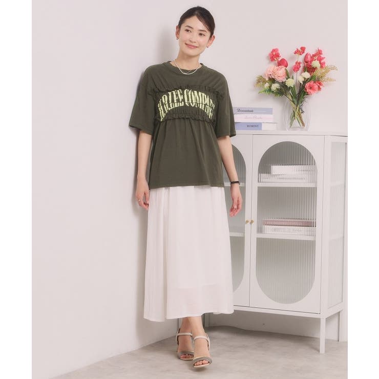 ＜Lee＞ SHIRRING TEE | ITS'DEMO | 詳細画像9 