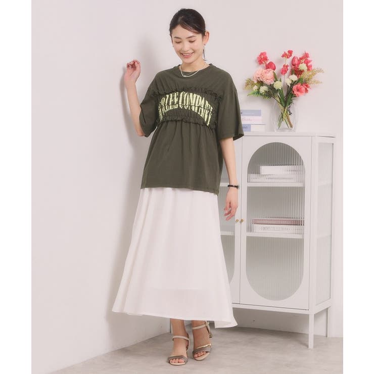 ＜Lee＞ SHIRRING TEE | ITS'DEMO | 詳細画像10 