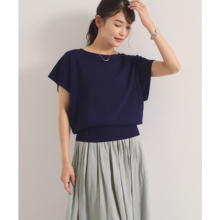 【冷感】ニット×サテンスカートセット | ITS'DEMO | 詳細画像27 