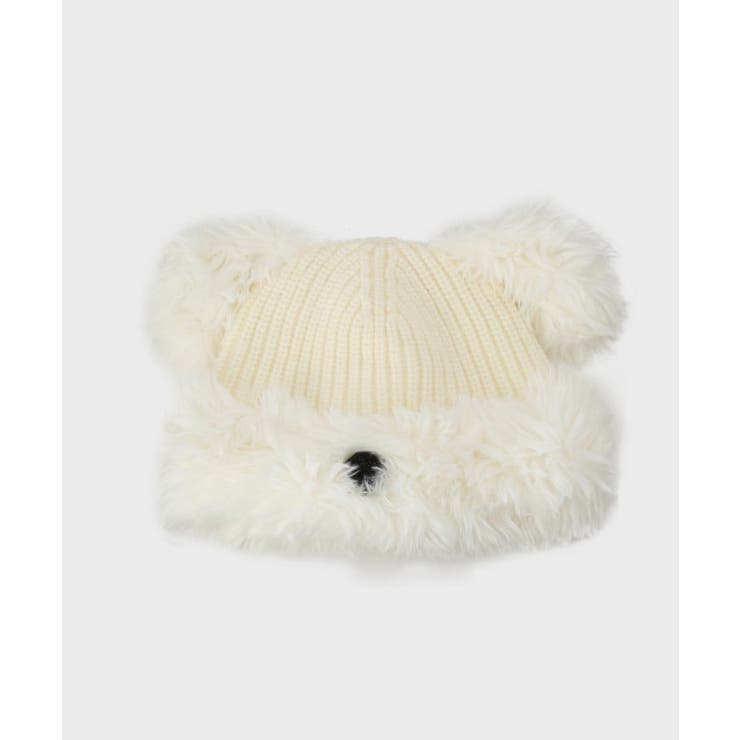 ホワイト(001) | プードルニット帽 | ESPERANZA