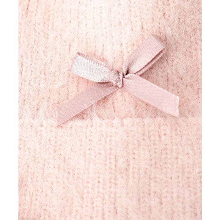 リボン付きニット帽 | ESPERANZA | 詳細画像4 