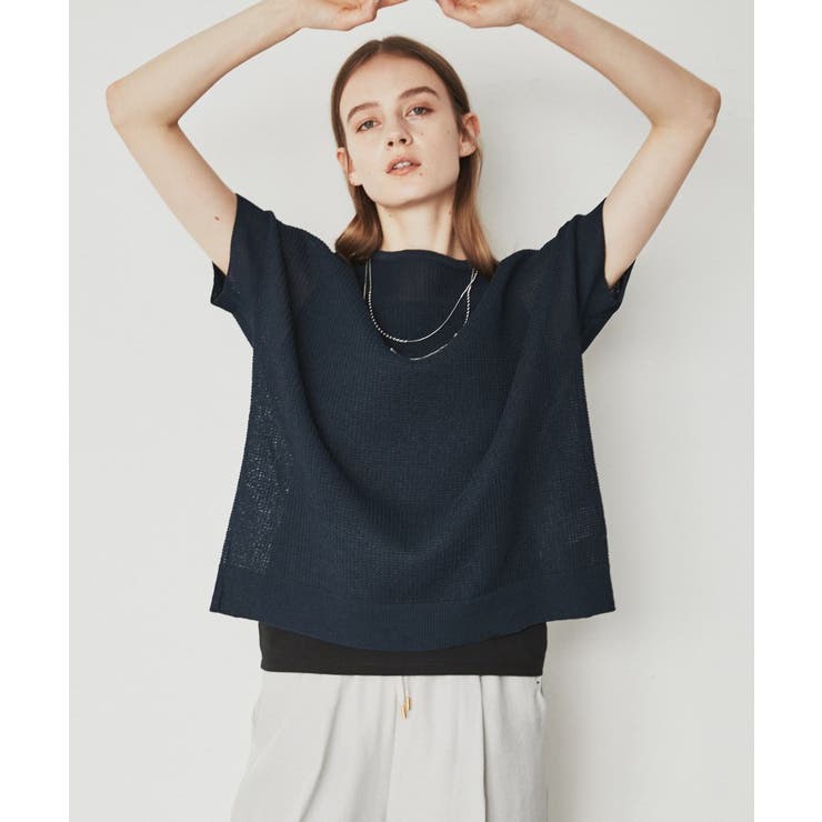 手洗い可】ワッフル編みシアープルオーバー[品番：WRDW0214587]｜cloenc（クロエンス）のレディースファッション通販｜SHOPLIST（ショップリスト）