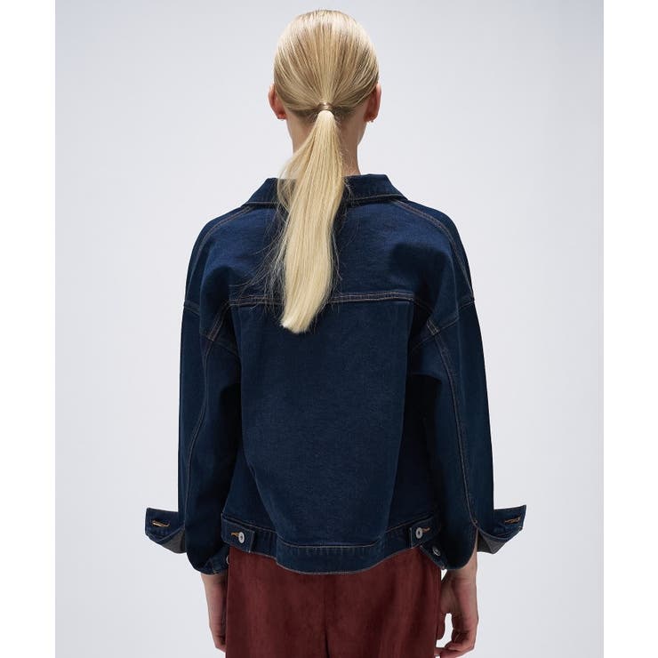 【手洗い可】ストレッチデニムジャケット | cloenc | 詳細画像13 