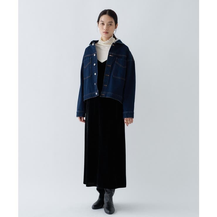 【手洗い可】ストレッチデニムジャケット | cloenc | 詳細画像18 