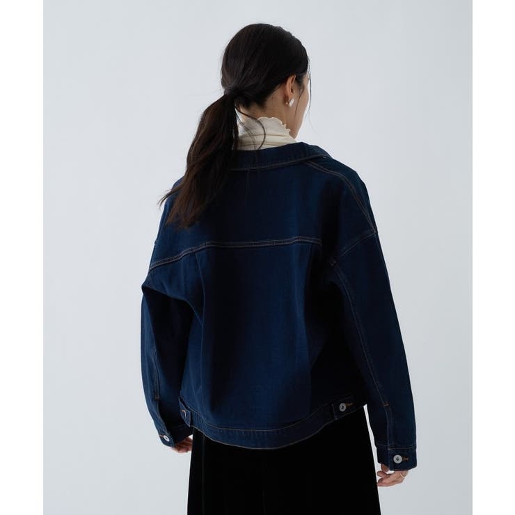 【手洗い可】ストレッチデニムジャケット | cloenc | 詳細画像23 
