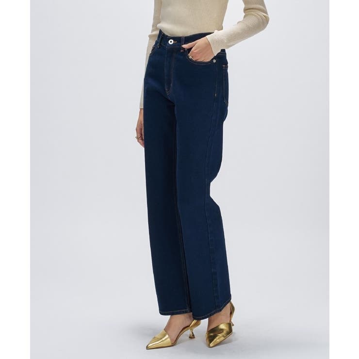 【マシンウォッシュ】ストレッチデニムフレアパンツ | cloenc | 詳細画像19 