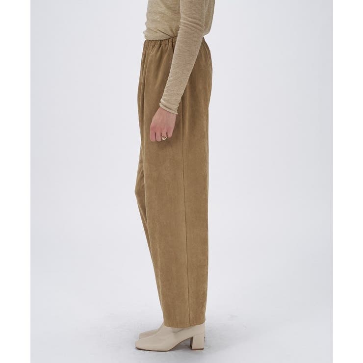 【セットアップ／手洗い可】スウェードライクイージーパンツ | cloenc | 詳細画像3 