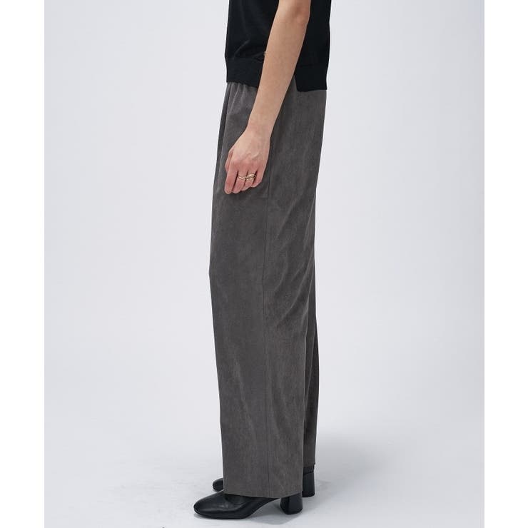 【セットアップ／手洗い可】スウェードライクイージーパンツ | cloenc | 詳細画像17 