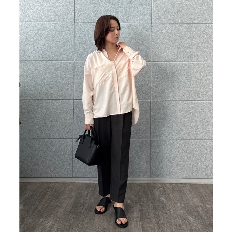 【手洗い可】フィブリルサテンシャツ | cloenc | 詳細画像29 