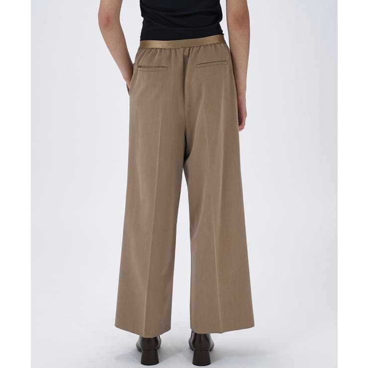 【セットアップ／マシンウォッシュ】イージータックワイドパンツ | cloenc | 詳細画像6 