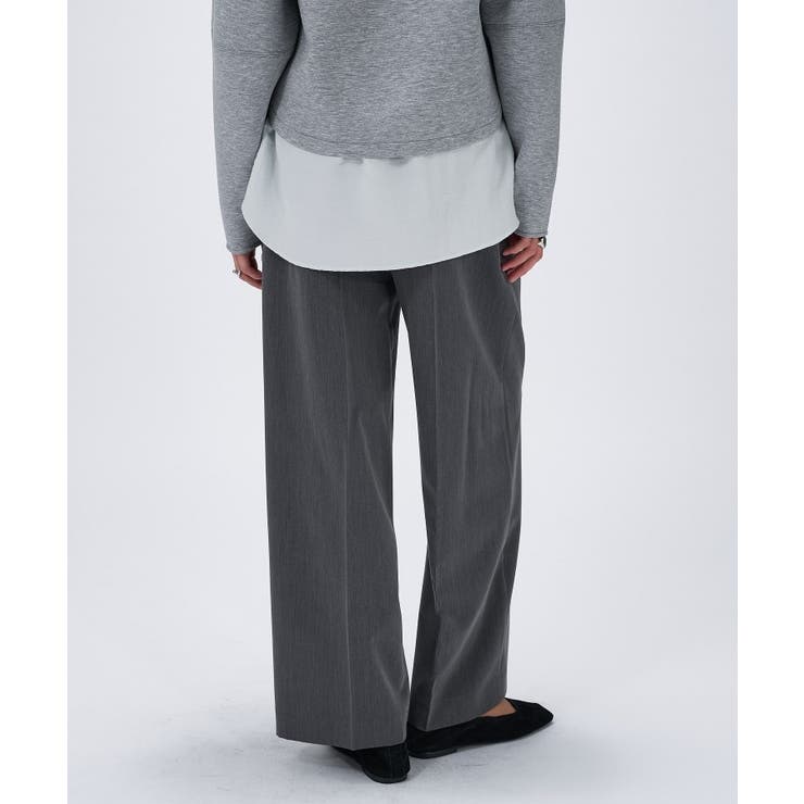 【セットアップ／マシンウォッシュ】イージータックワイドパンツ | cloenc | 詳細画像14 