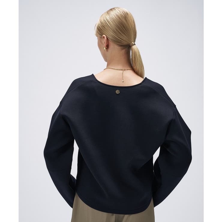 【セットアップ／マシンウォッシュ】深Vネックダンボールプルオーバー | cloenc | 詳細画像21 