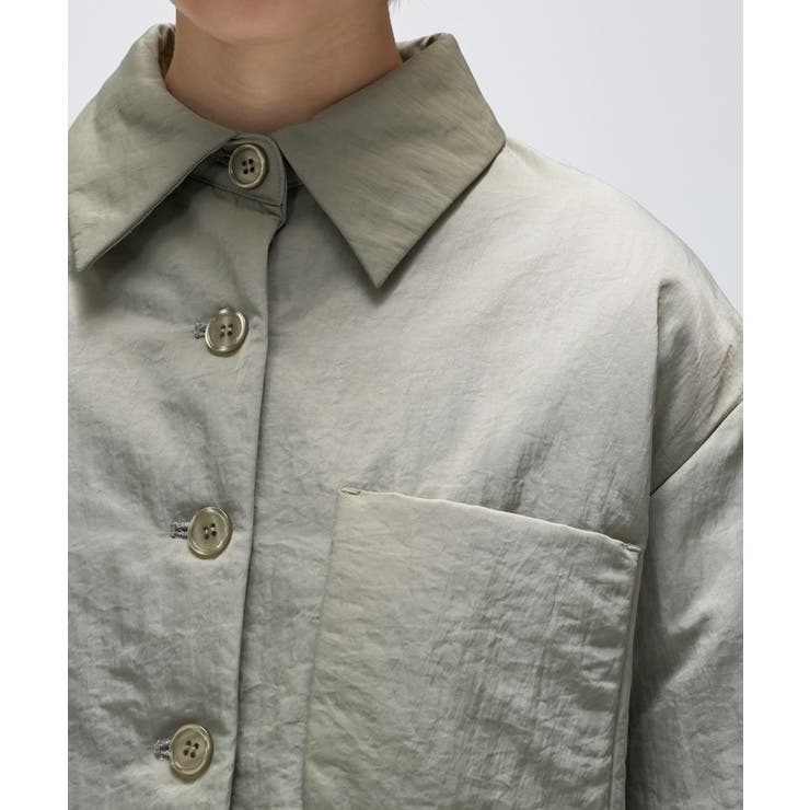 ライトパディングシャツジャケット | cloenc | 詳細画像13 