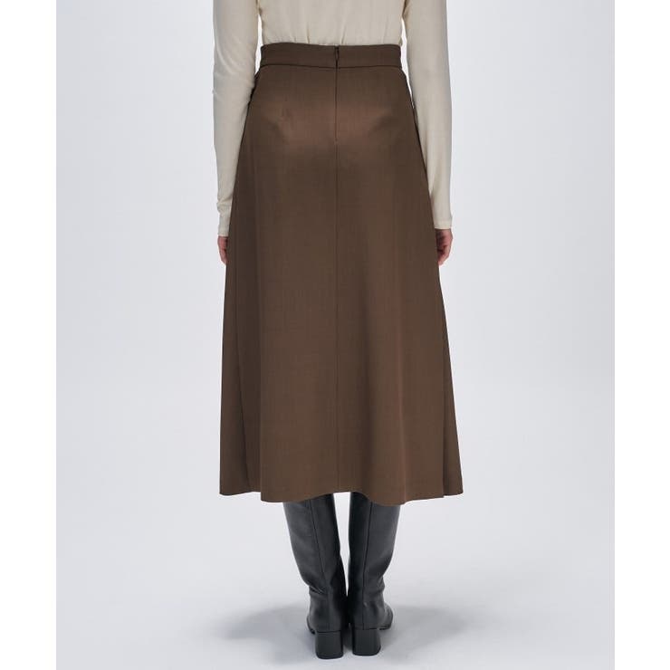 【手洗い可】フロントプリーツスカート | cloenc | 詳細画像4 