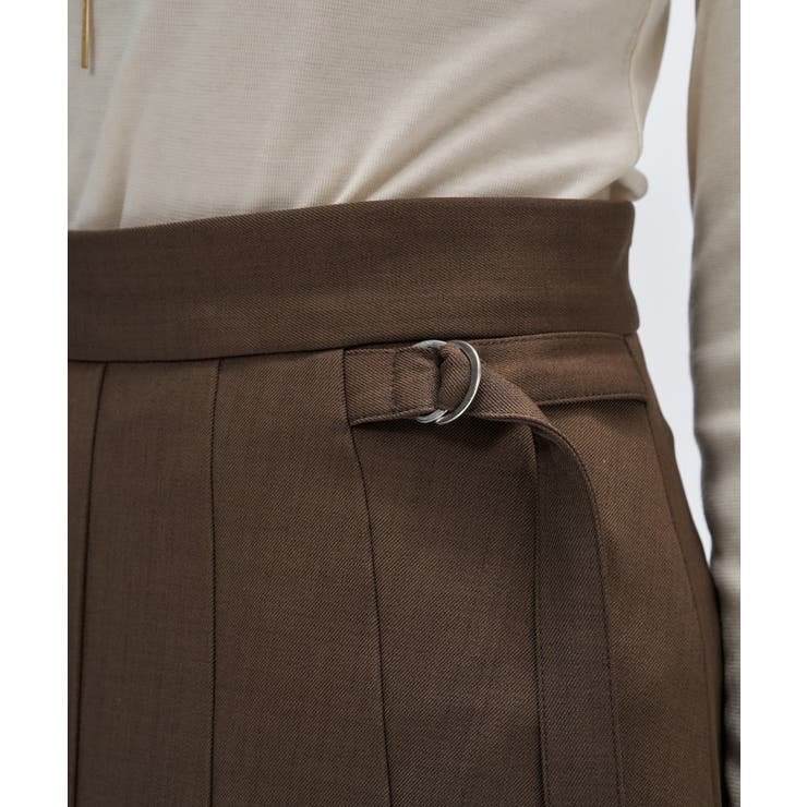 【手洗い可】フロントプリーツスカート | cloenc | 詳細画像6 