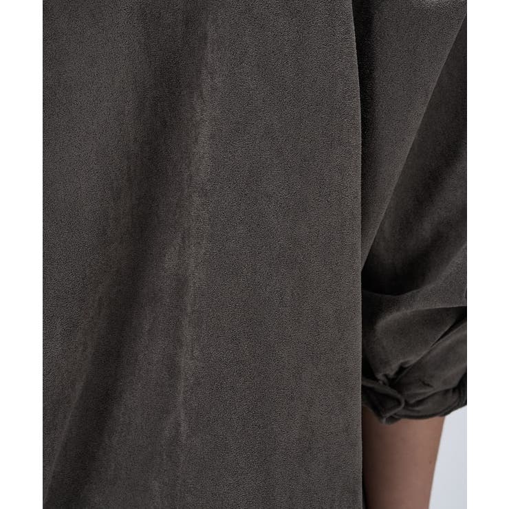 【セットアップ／手洗い可】フェイクスウェードシャツ | cloenc | 詳細画像19 