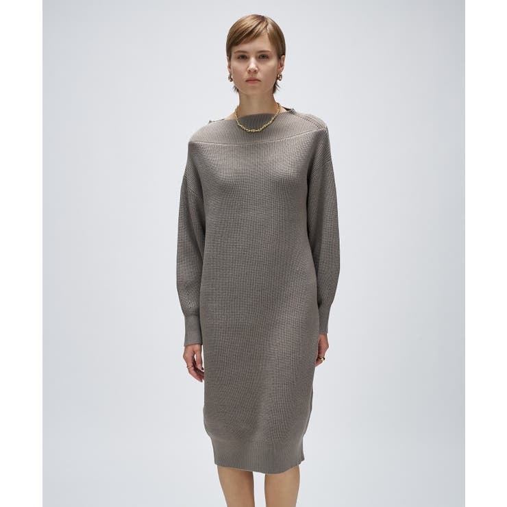 畦ニットロングワンピース | cloenc | 詳細画像7 