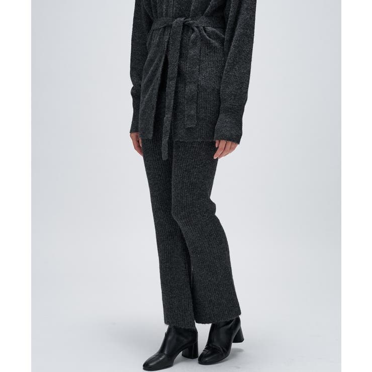 【セットアップ】リブニットフレアパンツ | cloenc | 詳細画像11 