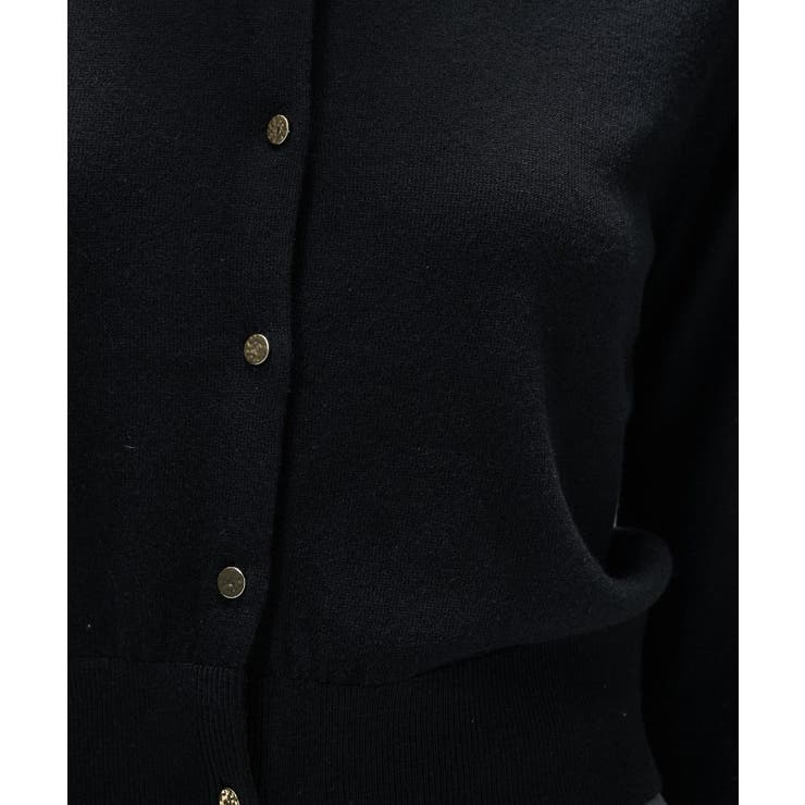 【手洗い可】シルクカシミヤ混クルーネックカーディガン | cloenc | 詳細画像24 