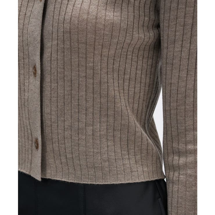 【手洗い可】シルクカシミヤ混ポロニットカーディガン | cloenc | 詳細画像11 