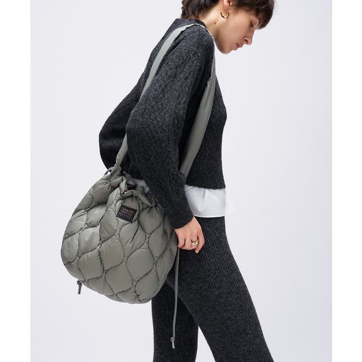 ライトグリーン(020) | 【TAION】ミリタリー ダウンショルダーバッグ | cloenc