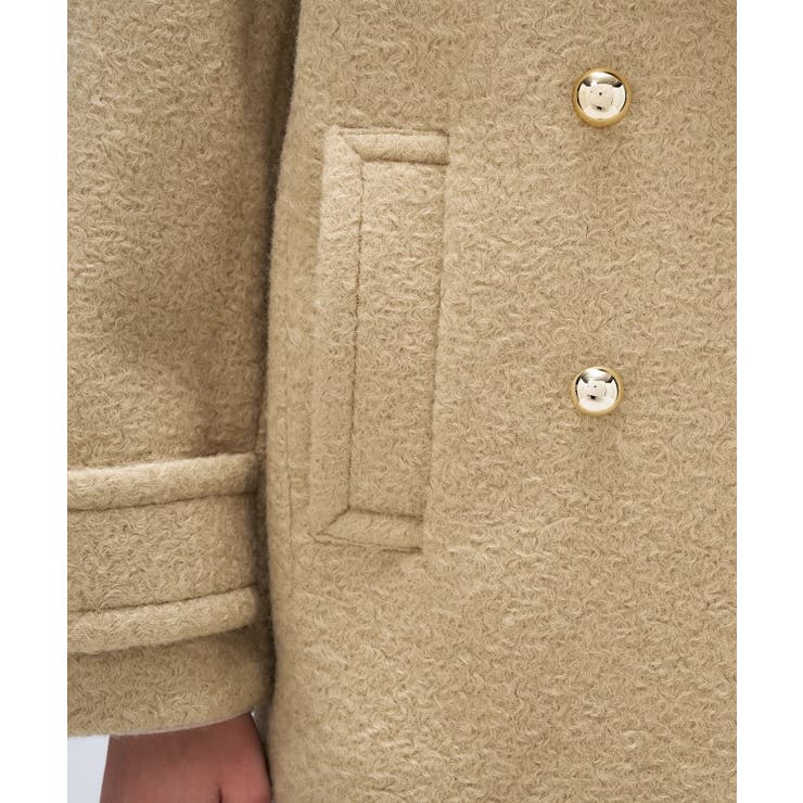 ループメルトンPコート | cloenc | 詳細画像17 