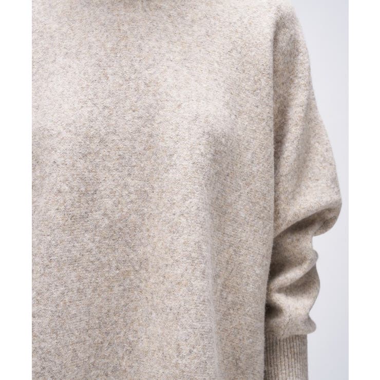 【手洗い可】ドルマンロングリブニットプルオーバー | cloenc | 詳細画像13 