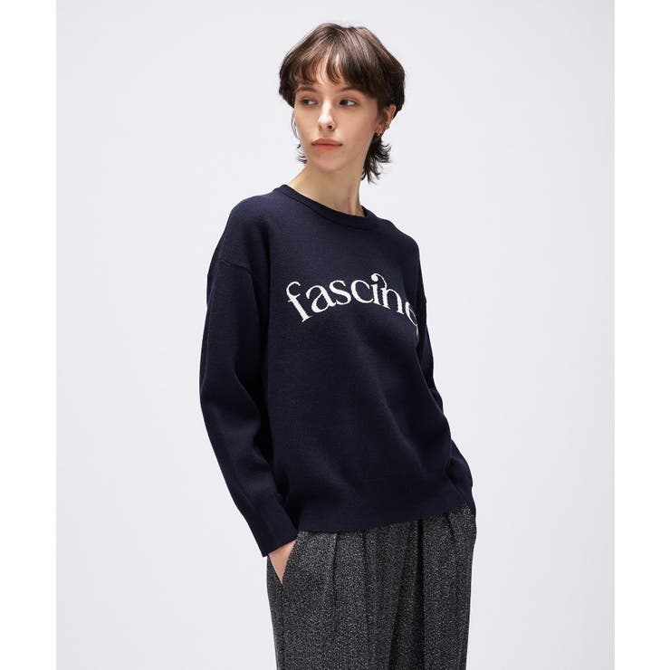 【手洗い可】ロゴニットプルオーバー | cloenc | 詳細画像14 