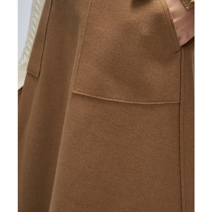 【手洗い可】メルトンジャージフレアスカート | cloenc | 詳細画像11 