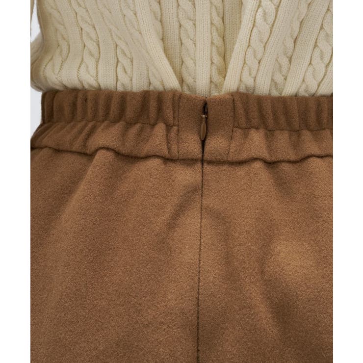 【手洗い可】メルトンジャージフレアスカート | cloenc | 詳細画像13 