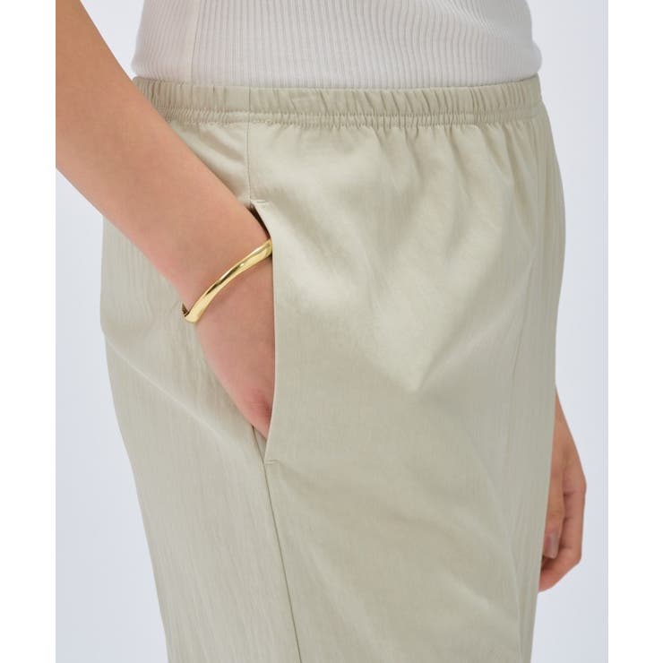 【セットアップ／マシンウォッシュ】レーヨンツイルイージーパンツ | cloenc | 詳細画像8 