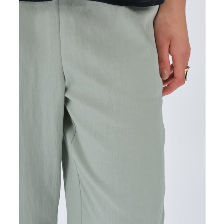 【セットアップ／マシンウォッシュ】レーヨンツイルイージーパンツ | cloenc | 詳細画像16 