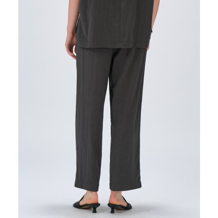 【セットアップ／マシンウォッシュ】レーヨンツイルイージーパンツ | cloenc | 詳細画像20 