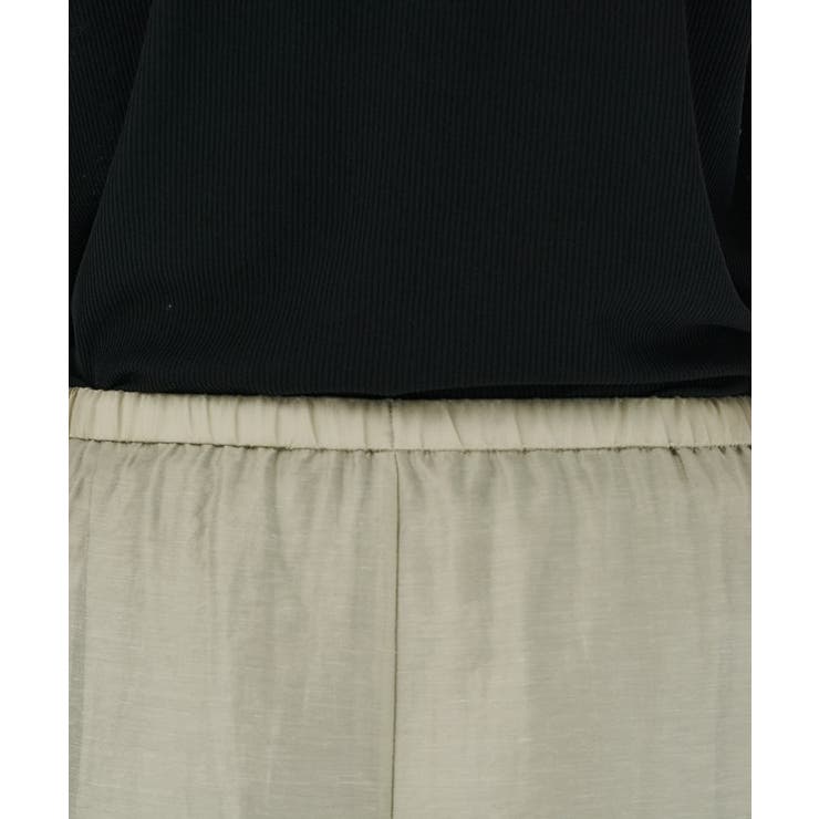 【セットアップ／手洗い可】シアータックイージーパンツ | cloenc | 詳細画像11 