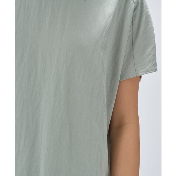 【セットアップ／マシンウォッシュ】レーヨンツイルブラウス | cloenc | 詳細画像13 