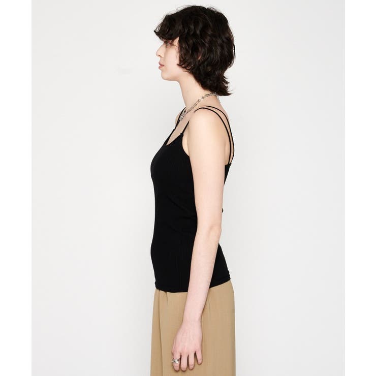 【カップ付き】リブテレコキャミソール | cloenc | 詳細画像10 