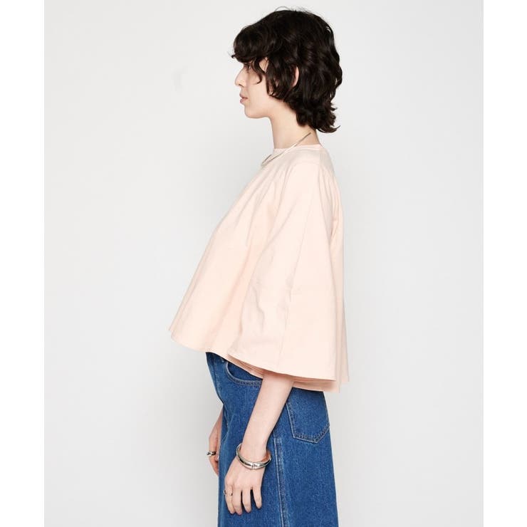 【マシンウォッシュ】フレアTシャツ | cloenc | 詳細画像6 