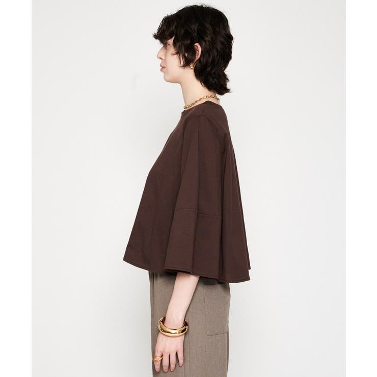 【マシンウォッシュ】フレアTシャツ | cloenc | 詳細画像10 