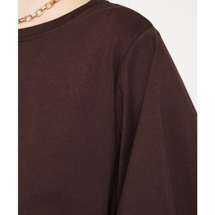 【マシンウォッシュ】フレアTシャツ | cloenc | 詳細画像12 