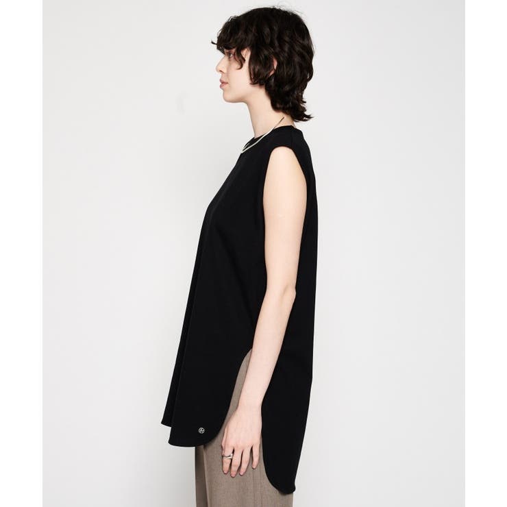 【マシンウォッシュ】ノースリーブロングTシャツ | cloenc | 詳細画像15 