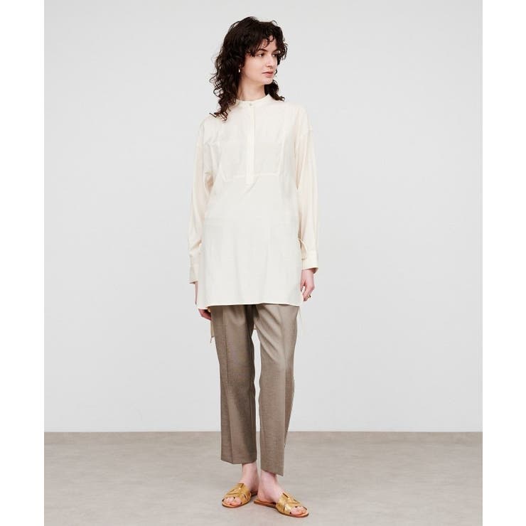 【手洗い可】シャイニーリボンブラウス | cloenc | 詳細画像1 