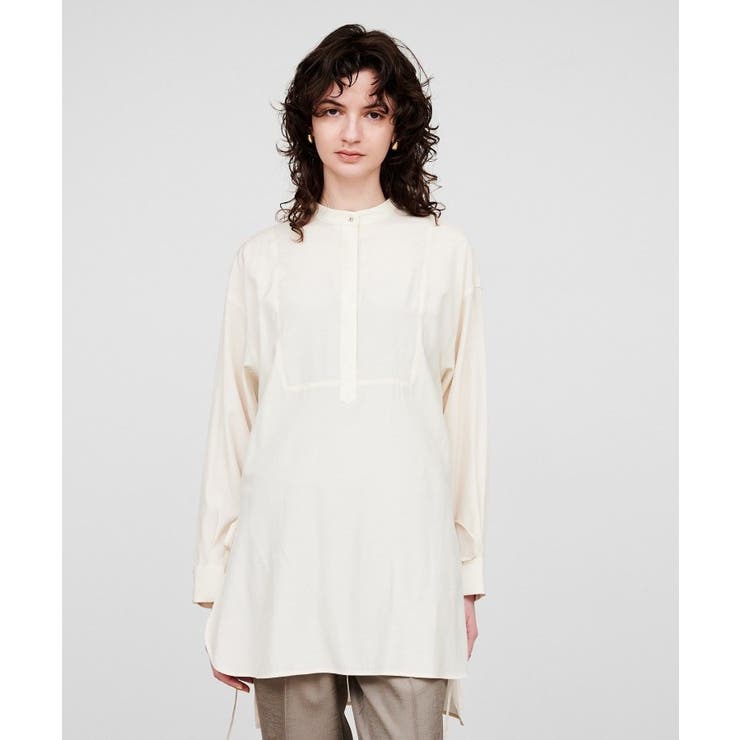 【手洗い可】シャイニーリボンブラウス | cloenc | 詳細画像2 