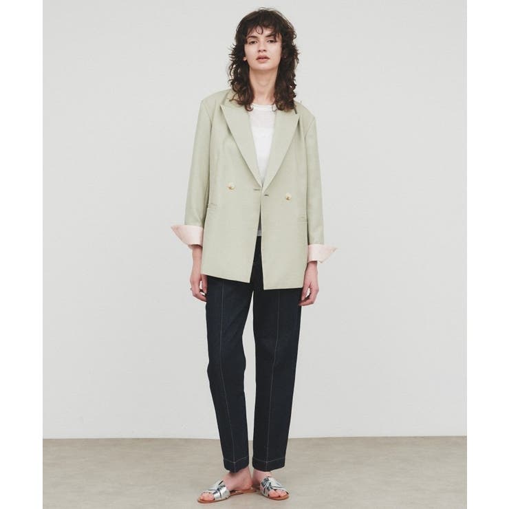 cloenc (クロエンス)ヘリンボーンテーラードジャケット セットアップ